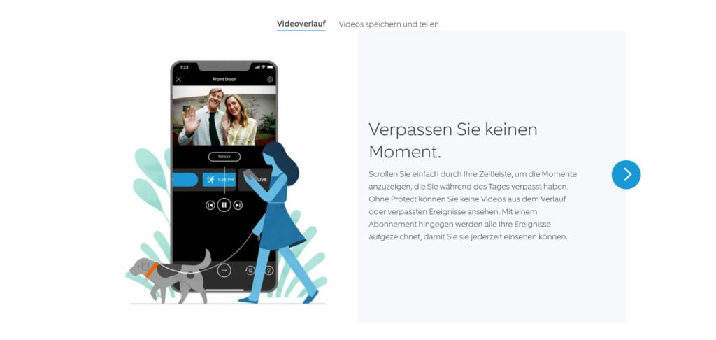 Ring-Werbung: Verpassen Sie keinen Moment.