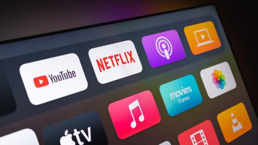 Apps für Fehrnseher auf einem Tabelt