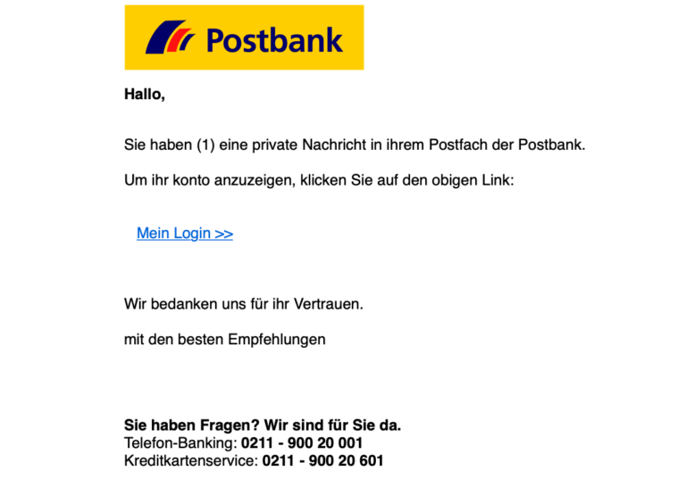 PostbankKonto gehackt & leergeräumt ⚠️ Was tun?